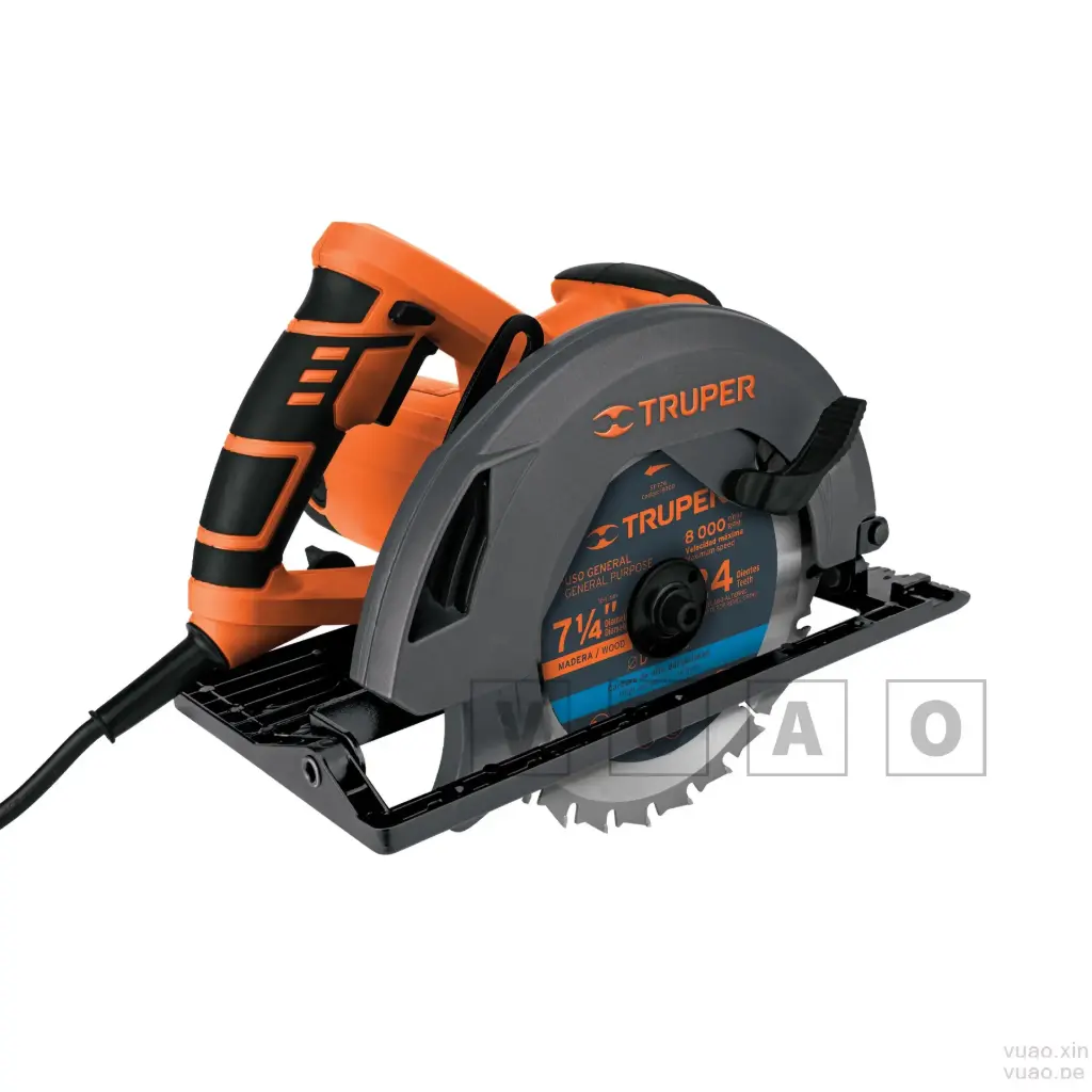 [VU11005] Sierra circular, 7-1/4", profesional, 220 V, 1500 W, SICI-7-1/4A3-2, Truper