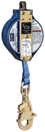 3M DBI-SALA Ultra-Lok Línea Anticaídas Autoretráctil, Red 3103108, 11 ft. (3.3m) 🧗