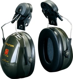 3M PELTOR Optime Orejeras II, 30 dB, Verde, Casco Adosado, H520P3E-410-GQ-01