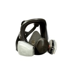 3M Respirador Facial para Pintura Completo, 68P71P1-DC, Tamaño Mediano,