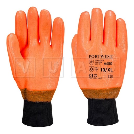 Portwest A450 Guante alta visibilidad impermeable