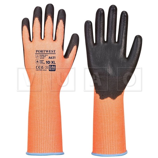 Portwest A631 Guante Vis-Tex Cut con manguito largo