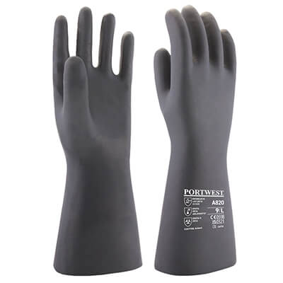 Portwest A820 Guante químico de Neopreno