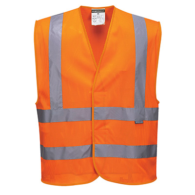 Portwest C370 Chaleco MeshAir, con bandas y tirantes