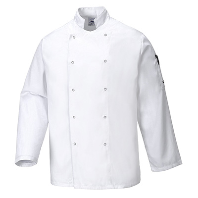 Portwest C833 Chaqueta de chef Suffolk