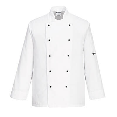 Portwest C834 Chaqueta de chef Somerset
