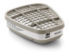 Cartucho Gas Ácido 3M 6002, Protección Respiratoria, 60/Caja