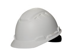 Casco de Protección para Temperaturas Elevadas 3M SecureFit H-700T-SF, Blanco, Suspensión de Trinquete de Difusión de P...
