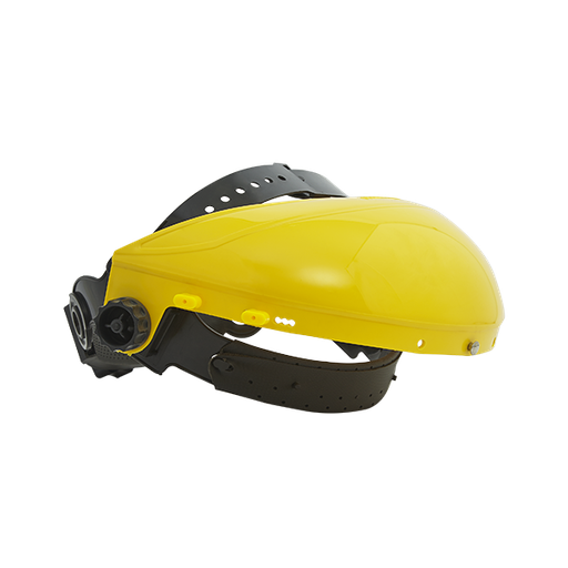 Casquete Portavisor amarillo, Steelpro