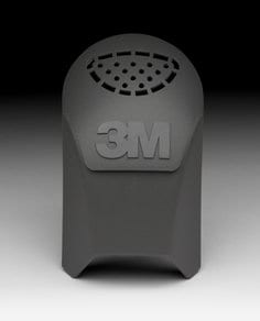 Cubierta de Válvula de Exhalación 3M FF-400-09, con Ventilación, Negra, 5 por Caja