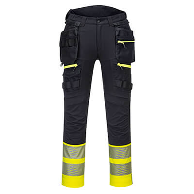 Portwest DX445 Pantalón Holster DX4 de alta visibilidad, clase 1