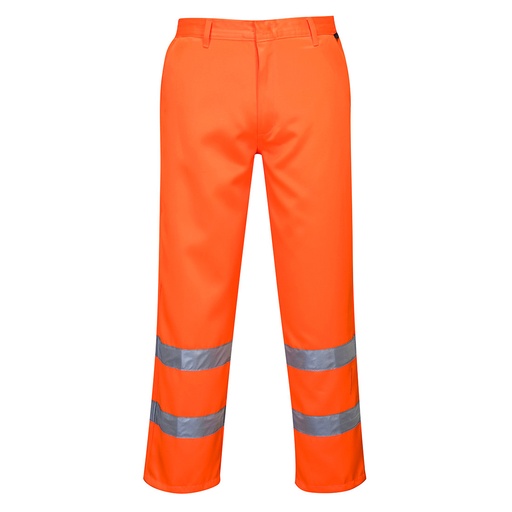 Portwest E041 Pantalones de polialgodón de alta visibilidad