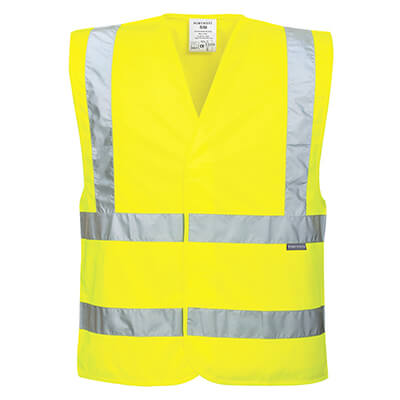 Portwest EC76 Chaleco Eco Alta Visibilidad (Pack 10)