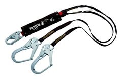 Eslinga Amortiguadora 3M PROTECTA PRO con 100% de Conexión para Usar en Trabajo en Caliente 1340185, Rojo, 1.8m, 1/Caja