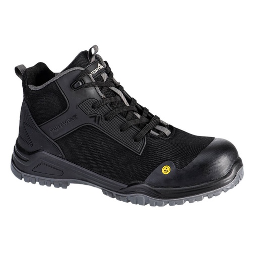 Portwest FE01 Bota Bevel Composite Mid S3S ESD SR FO, marca Portwest™