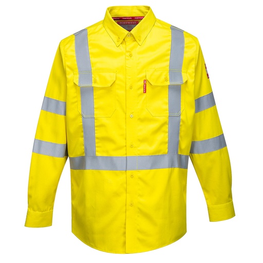 Portwest FR95 Camisa de alta visibilidad Bizflame 88/12
