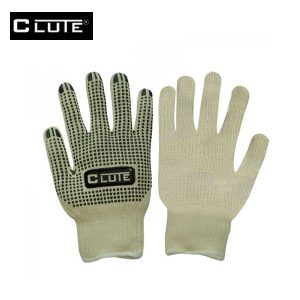 Clute Guante De Hilo con Ptos De Pvc Palma Clute