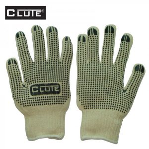 Clute Guante De Hilo con Ptos De Pvc Palma Y Dorso Clute
