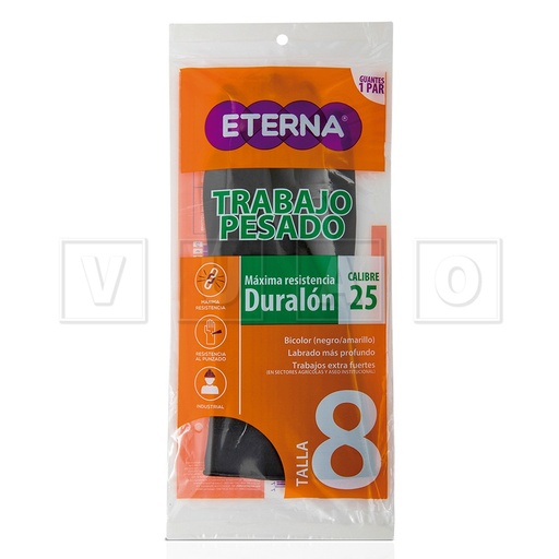 Guante Eterna Trabajo Pesado Duralón C25