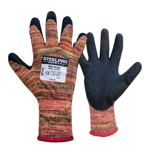 Guante Multiflex Inka látex, Steelpro