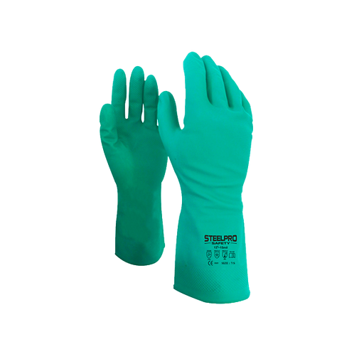 Guante nitrilo 13”-15MIL, Steelpro