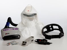 Kit PAPR 3M Versaflo Easy Clean TR-600-ECK, Negro, 1 por Caja