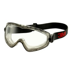Lentes de Seguridad 3M GoggleGear GG2891-SGAF, Transparente Antiempaño, con Ventilación Indirecta, 10/Caja