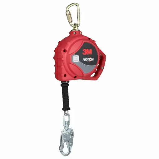 3M 3590500 Línea Anticaídas Autoretráctil Protecta Rebel, Cable 33 ft. (10 m)