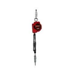 Línea Anticaídas Autoretráctil 3M Protecta Rebel, Cuerda 3100425, Negro/Rojo, 3.3 m