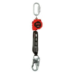 Línea de vida autorretráctil PROTECTA Rebel  de 3M - Cinta 3100403, roja, 1,8 m (6 pies)