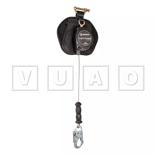 Líneas De Vida Autorretráctiles Safewaze Latitude Edge 11' Cable Único SRL-P: Gancho de seguridad SW8008-11LE