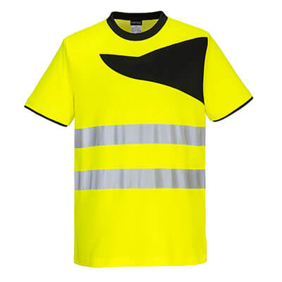 Portwest PW213 Camiseta de alta visibilidad PW2 de manga corta