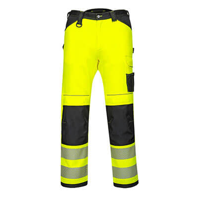 Portwest PW303 Pantalón elástico y ligero PW3 de alta visibilidad
