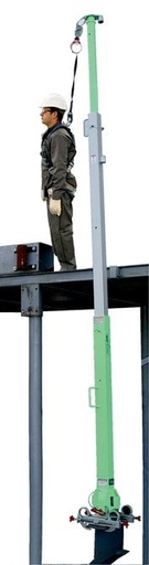 Poste de Detención de Caídas Portátil para Espacios Confinados 3M DBI-SALA 8516691, Verde, 1/Caja