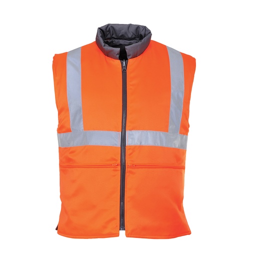 Portwest RT44 Chaleco de calor de alta visibilidad reversible, RIS