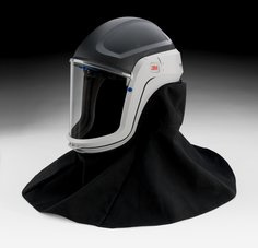 Respirador 3M Versaflo M-407, con Visor Alzable y Protector de Cuello y Hombros, 1/Caja
