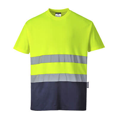 Portwest S173 Camiseta bicolor Cotton Comfort