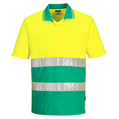 Portwest S175 Polo ligero bicolor manga corta