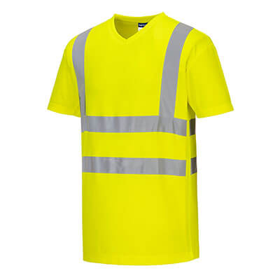 Portwest S179 Camiseta con cuello en V e inserciones de malla