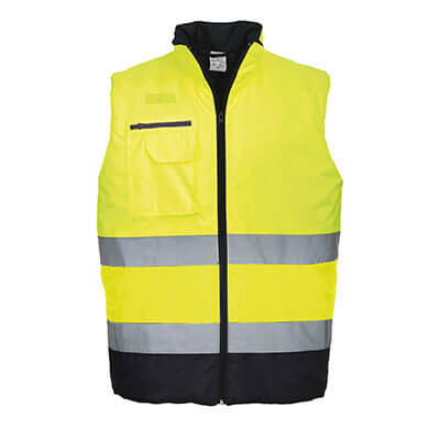 Portwest S267 Chaleco de calor bicolor de alta visibilidad