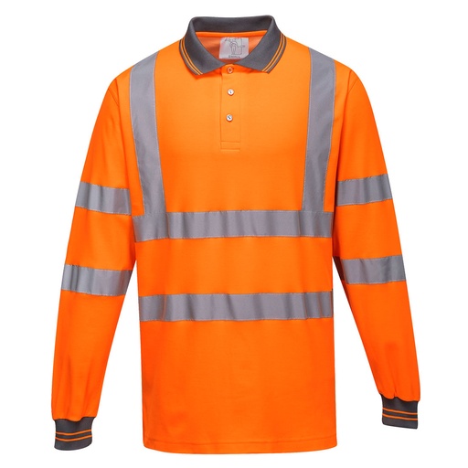 Portwest S271 Polo de manga larga Cotton Comfort