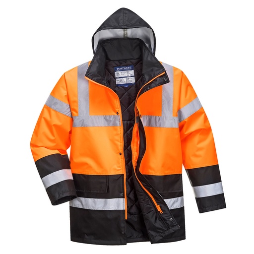 Portwest S467 Parka bicolor Traffic, de alta visibilidad