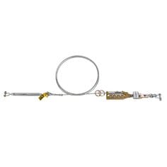 Sistema de Cuerda de Rescate Horizontal 3M DBI-SALA Sayfline con cables 7602100, 100 ft. (30.5 m)