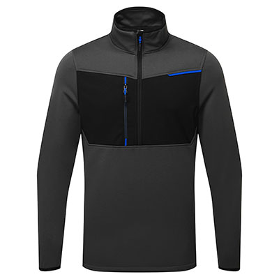 Portwest T755 Forro polar técnico WX3 Half Zip Tech con media cremallera