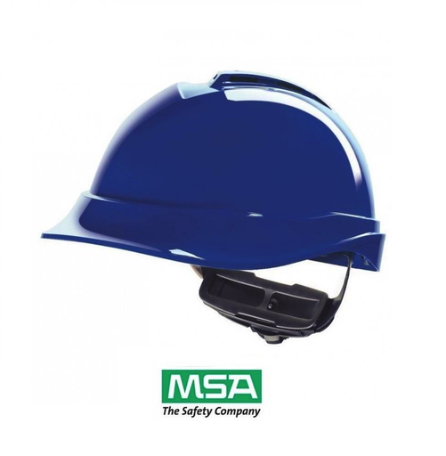 MSA Casco Modelo V-Gard Tipo Jockey Con Suspension Fas-Trac III