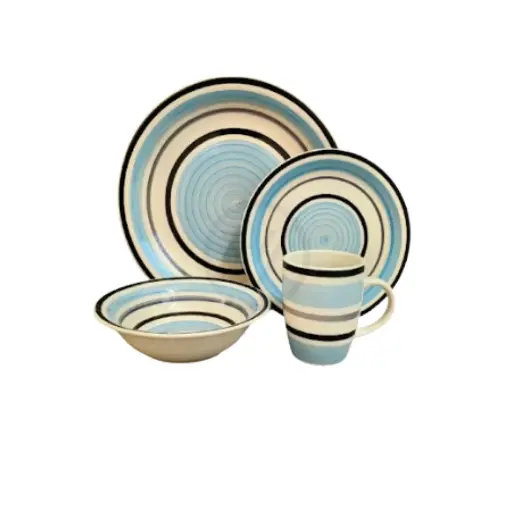 Set de Vajilla de 16 Piezas🍽️MO9255 - Vuao Home