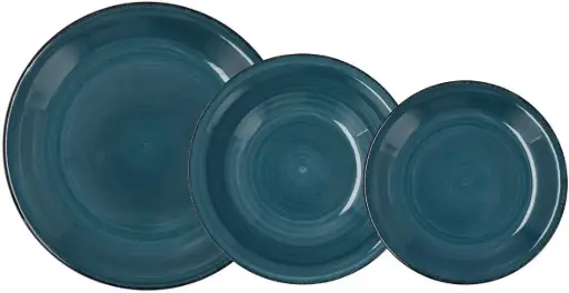 Set de vajilla 18 piezas 🍽️ComfortLux Dishes Set DHD-2025 - Vuao Home