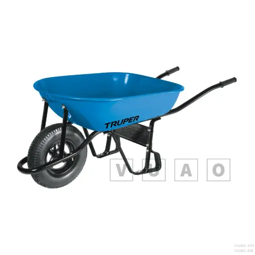 [VU11752] Carretilla 5.5 ft3 Neumática, bastidor tubular CAT-50ND, Truper