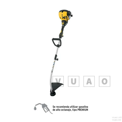 [VU22430]  Código: 22430 Clave: DES-25P Desbrozadora a gasolina 25cc mango tipo "D", 17"corte, curv, DES-25P, Pretul