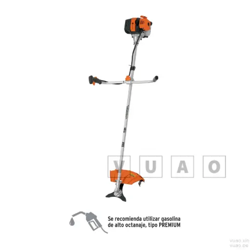 [VU11032] Desmalezadora a gasolina 52 cc mango tipo "bici", 18" corte, DES-520, Truper